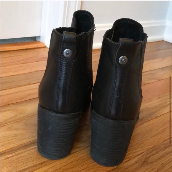 Sofft black leather booties - Picture 4 of 8